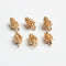 10pcs Metal Pine Cone Hair Charms Wedding Bridal Hair Decor Hair Accessories