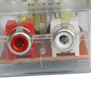 Car Speaker to RCA Adaptor High to Low Sockets Auto Line Out Audio ComverteSEAU