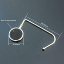 4pcs Zinc Alloy Metal Wall Hooks Table Straight Hook Bag Hanger Universal
