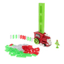 Domino Train Play Set with Sound & Light Automatic Laying Domino Brick Kids Toys