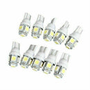 15x T10 5 SMD LED Wedge Bulbs Car Inside Reading Light W5W 194 168 2825 158 192