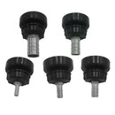 Plastic IBC TANK ADAPTER 3.2" Fine Thread Input x 1/2" Output Tank Connector