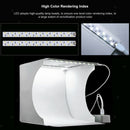 Foldable Mini LED Strip Photo Studio Photography Tent Box Room + 6 Backdrops