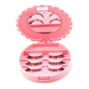Cute False Eyelash Care Storage Case Box With Mirror Container HolderMOrganiz ï¼D