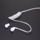 3.5mm Adjustable Throat Mic Microphone Covert Acoustic Tube Earpiece Headse