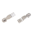 2pcs Sailing Vinyl Gate Latch Gate Locks Polished 316 Stainless Steel, 63mm