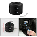 Black Universal Rubber Winch Cable Hook Stopper Line Saver For ATV UTV HKO