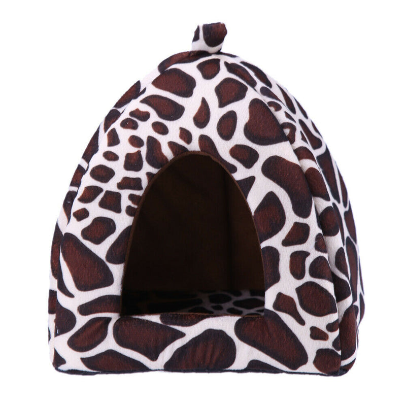 Samll Strawberry Pet Dog Cat Bed House Kennel Doggy Puppy Basket Pad