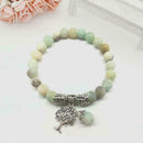 Women Men Natural Stone Bead Bracelet Pendant Elastic Bracelet 2019 Super 2019