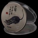 2020 Year of the Rat Commemorative Coin Chinese Zodiac Souvenir Coins Collect 3C