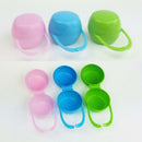 3pcs Color Baby Soother Container Pacifier Dummy Box Travel Storage Case Holder