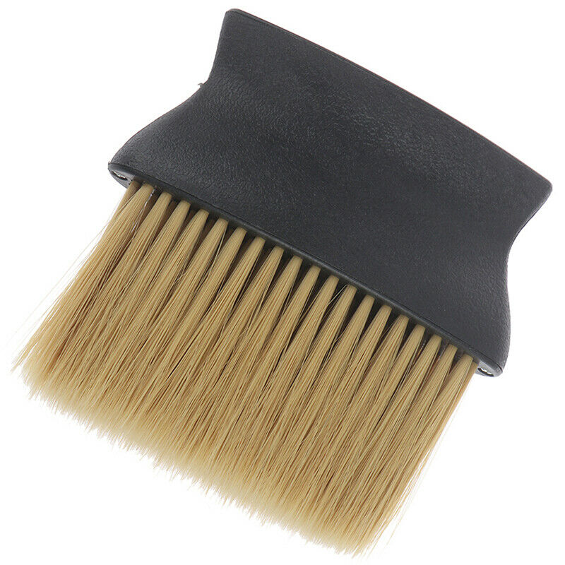 Yellow Soft Neck Face Duster Brush Barber Hair Cleaning Remove Salon Tool  F JR