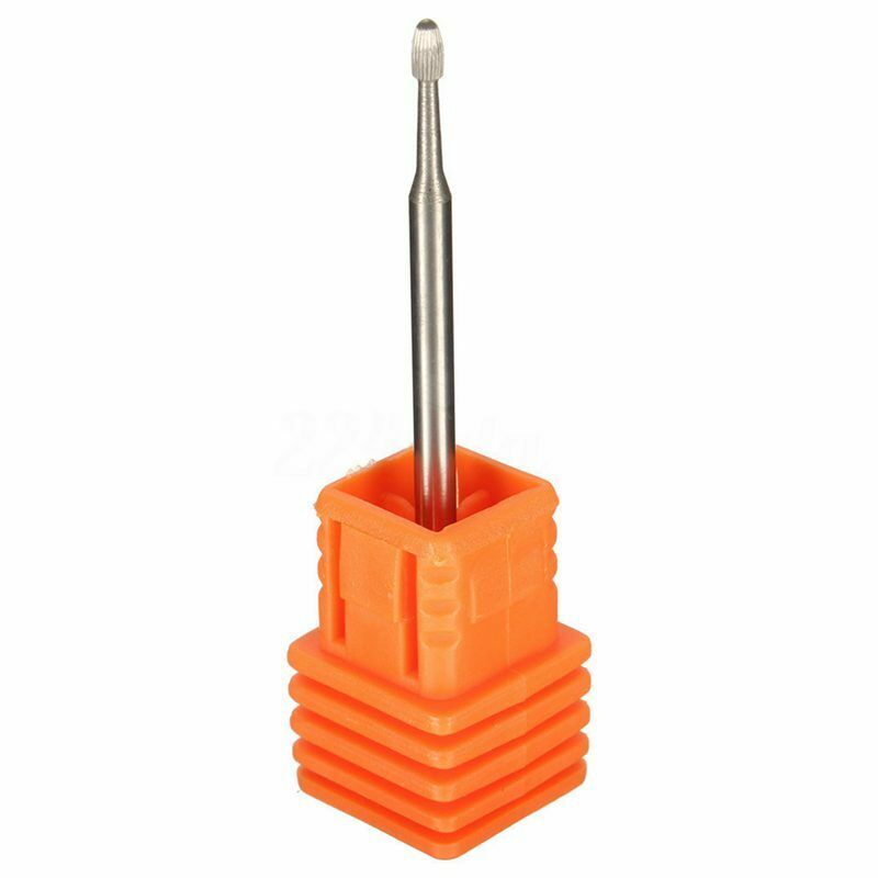 Carbide Drill Bits Rotary Burr Files Sharp For Nail Art Manicure Pedicure T P6J7