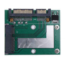 5cm Half Height mSATA Mini PCI-e SSD to 2.5in SATA3 Converter Adapter Card