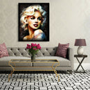 Painting By Numbers Kit DIY Charming Beauty Canvas Oil Art Picture Craft
