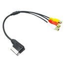 Car Audio Interface AMI To RCA Cable Wire For Audi \ A8 \ Q5 \ Q7 \ R8 \ TT
