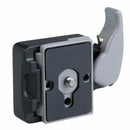 Black Camera 323 Quick Release Adapter with Manfrotto 200PL-14 Compat Plate A