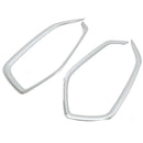 For Hyundai Tucson 2016 2017 2018 ABS Chrome Front Fog Light Lamp Cover Tri D1O6