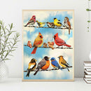 5D DIY Full Drill Diamond Painting Cross Stitch Home Decor Gift (A921 Bird)