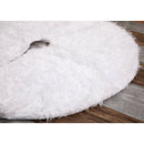 Christmas Tree Skirt White Fur Carpet Decoration Merry XMAS Tree Christmas Decor