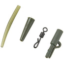 40pc Carp Fishing End Tackle lead clips Quick Change swivels Anti Tangle