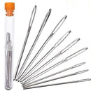 9pcs/Lot Sewing Needles Large Eye Hand Blunt Needle Yarn Darning Embroidery S4X9