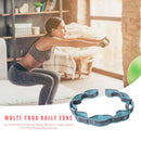 Pilates Yoga Elastic Resistance Strap Latin Training Stretch Band (Blue) A