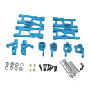Metal Upgrades Parts Kit WLtoys 144001 124018 124019 Replace Blue