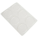 6pcs/set Snare Drum Mute Pad Drum Damper Gel Pads Snare Tom Drum Muffler Mu V4E5