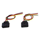 Decor 2pcs Ignition Connector Wiring Fit for Jetta Golf Passat Beetle 1J0973724