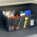 Foldable Car Rear Clip Seat Large Storage Bag Pocket Cage Black New G6L7 Q8B3