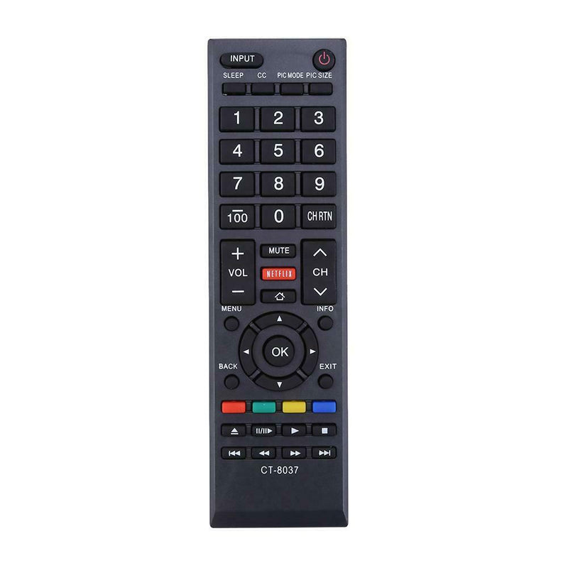 Remote Control Replacement for Toshiba CT-8037 F 40L3400 40L3400U 50L3400