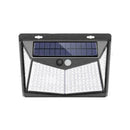208 LED Solar Power PIR Motion Sensor Wall Light Creative J4R2 Lamp Garden E4M7