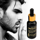 Men's Beard Growth Oil Kit Soften Hair Growth Nourishing Beard Wax M1I1 Enh M1D9
