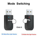 3 in 1 USB Bluetooth 5.0 Audio Transmitter/Receiver Adapter For TV/PC/Car Gr_kz
