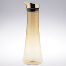 1600ML Iced Tea Beverage Drink Jar Water Glass Juice Pitcher Jug Golden