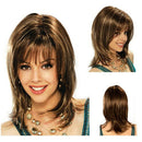 European And American Popular Fashion Color Hair Wigs Natural Wave Wigs