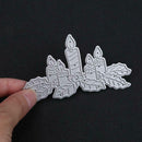 Christmas Candle Metal Cutting Dies DIY Embossing Scrapbook Craft Stencils