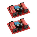 2 Packs 3 Way Speaker Crossover Audio Filters Frequency Divider  For Car Home