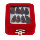 1 Pack Guzheng Finger Picks with Groove and Arc Gu Zheng Nails Middle