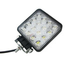 48W 6000k LED Spot Beam Square Work Lights Lamp Tractor SUV Truck 4WD 12V 2