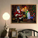 5D Diamond Painting DIY Santa Claus Cross Stitch Home Hang Decor Craft Kit