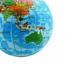 Foam World Map Earth Globe Stress Relief Ball Bouncy Atlas N Geography