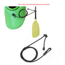 4x Stretchable Kayak Paddle Leash Safety Lanyard Bungee Cord With Snap Hook