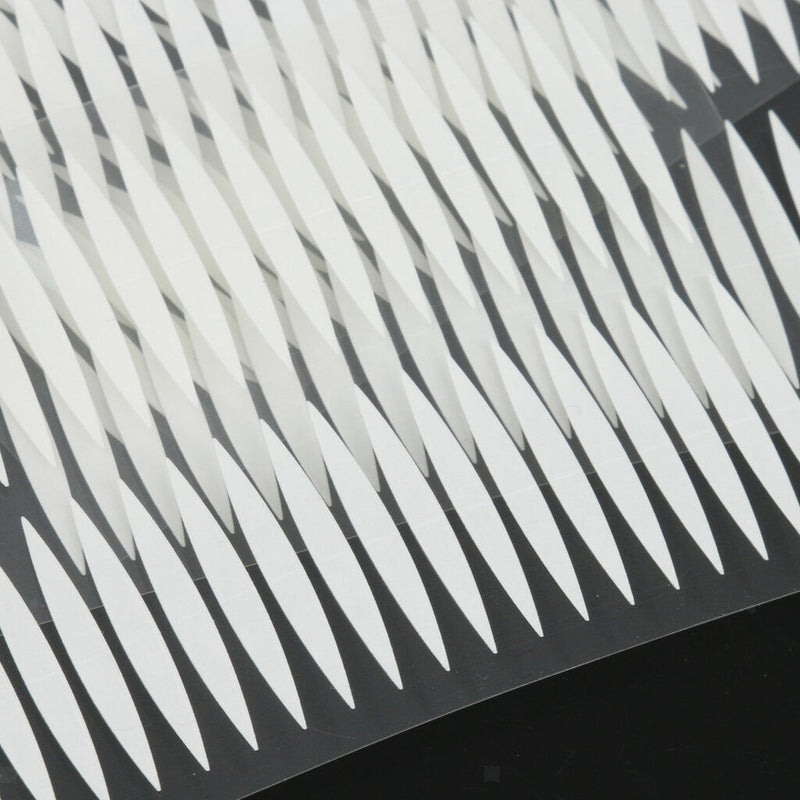 80 Pairs White Olive Shape Invisible Double Eyelid Eye Tape Stickers Makeup