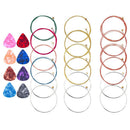 8 Picks Professional Beginners Stringed Instrument Classical Guitar Strings Set