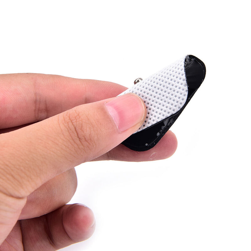 10x Silicone Gel Tens Units Electrode Replacement Pads For Massagers Practical3C