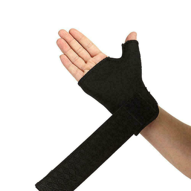 1Pc Hand Palm Wrist Thumb Glove Brace Bandage Wrap Support Elasticated S K3Q1