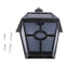 4 Pcs Warm White LED Solar Lights for House Outdoor Landscape Garden Fence Lamp