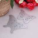 2 X Metal Butterfly Cutting Dies Stencils for DIY Scrapbooking Photo Albu